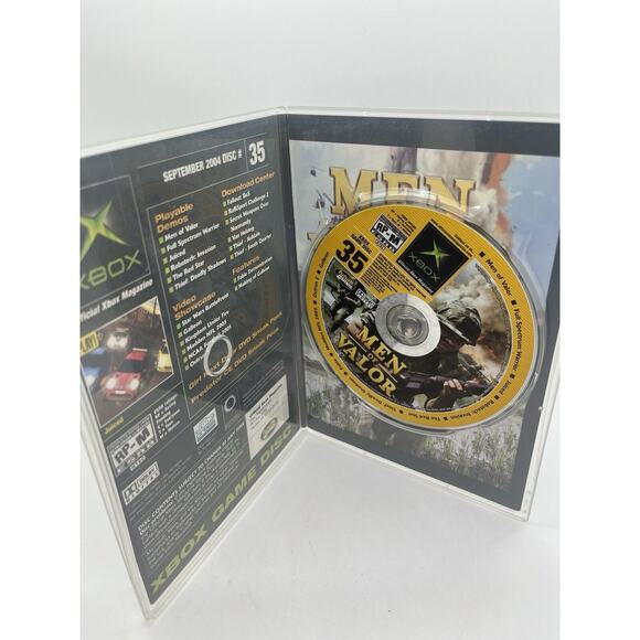 Official Xbox Magazine Demo Disc 35 - September 2004 - Cleaned/Tested - Picture 3 of 4